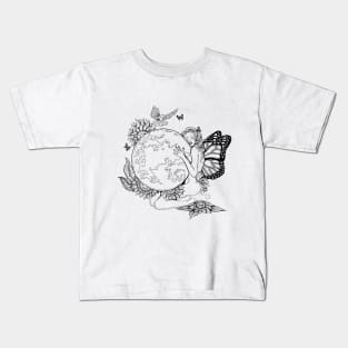 Peace on earth Kids T-Shirt